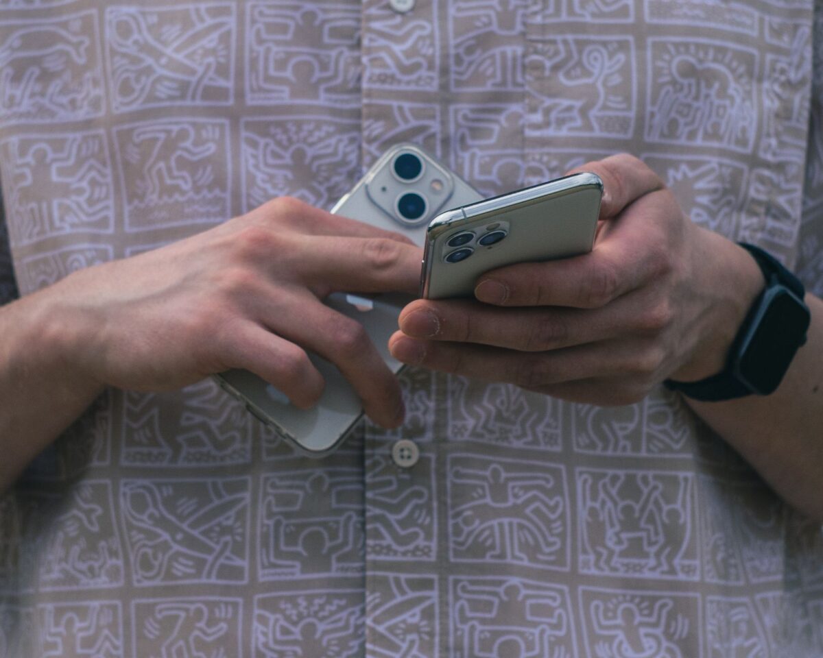partage connexion iphone mode choisir